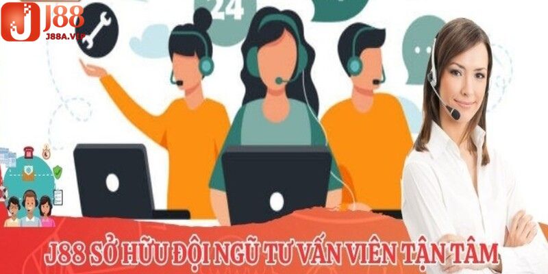 Chuyên viên CSKH J88 tận tâm- nhiệt tình - giải quyết nhanh gọn Chuyên viên CSKH J88 tận tâm- nhiệt tình - giải quyết nhanh gọn