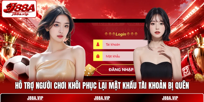 Hỗ trợ người chơi khôi phục lại mật khẩu tài khoản bị quên