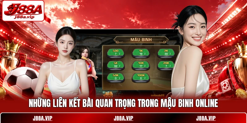 Những liên kết bài quan trọng trong Mậu Binh online