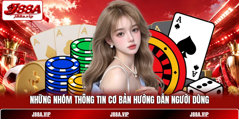 Những nhóm thông tin cơ bản hướng dẫn người dùng