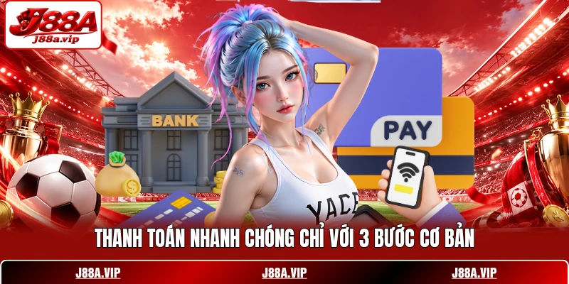 Thanh toán nhanh chóng chỉ với 3 bước cơ bản Thanh toán nhanh chóng chỉ với 3 bước cơ bản